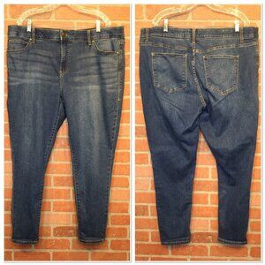 Lularoe Womens Denim Jeans Size 40 Tummy Control Stretch Skinny